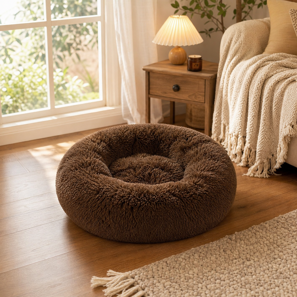 Calming Donut Bed for Better Sleep and Ultimate Comfort