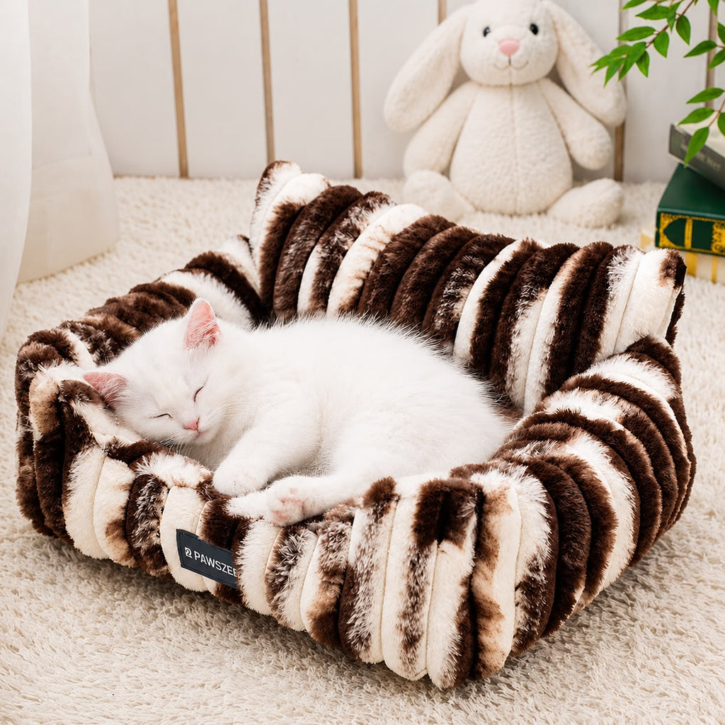 ThePetMarket Plush Pet Bed For Our Fluffy Friends